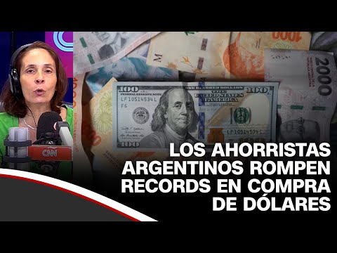Argentine savers break records buying dollars | CNN Economy with Julieta Tarrés
