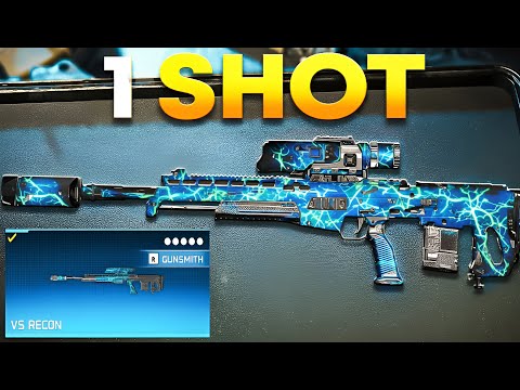 new *ONE SHOT* VS RECON CLASS is BROKEN in WARZONE! 😲 (Best VS RECON Class Setup) - BO7
