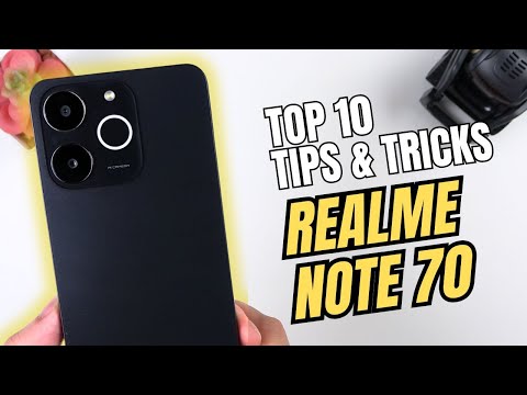 Top 10 Tips and Tricks realme Note 70 you need know