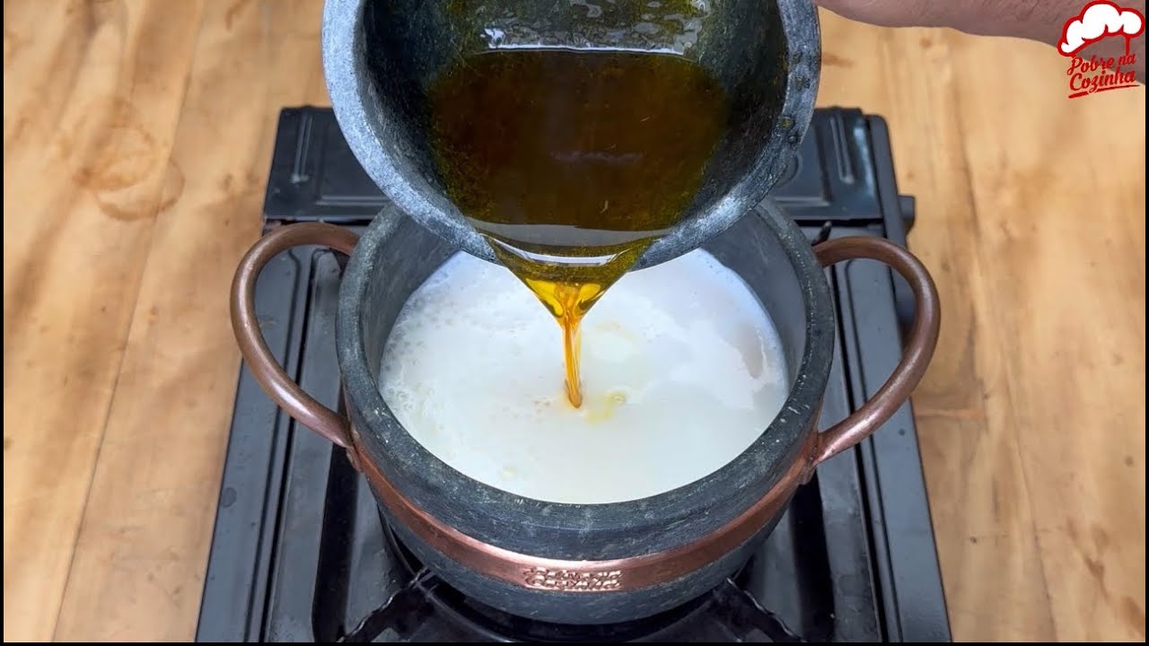 joguei gelatina no leite quente, e não quero mais fazer de outro jeito