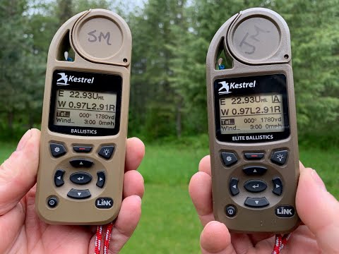 Kestrel 5700 Elite Ballistics vs.  5700 Ballistics: Capabilities & Differences Demo