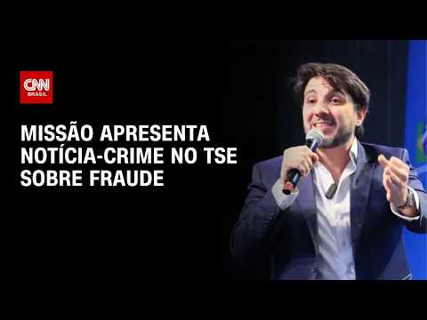 Missão apresenta notícia-crime ao TSE sobre filiação de Flávio | LIVE CNN