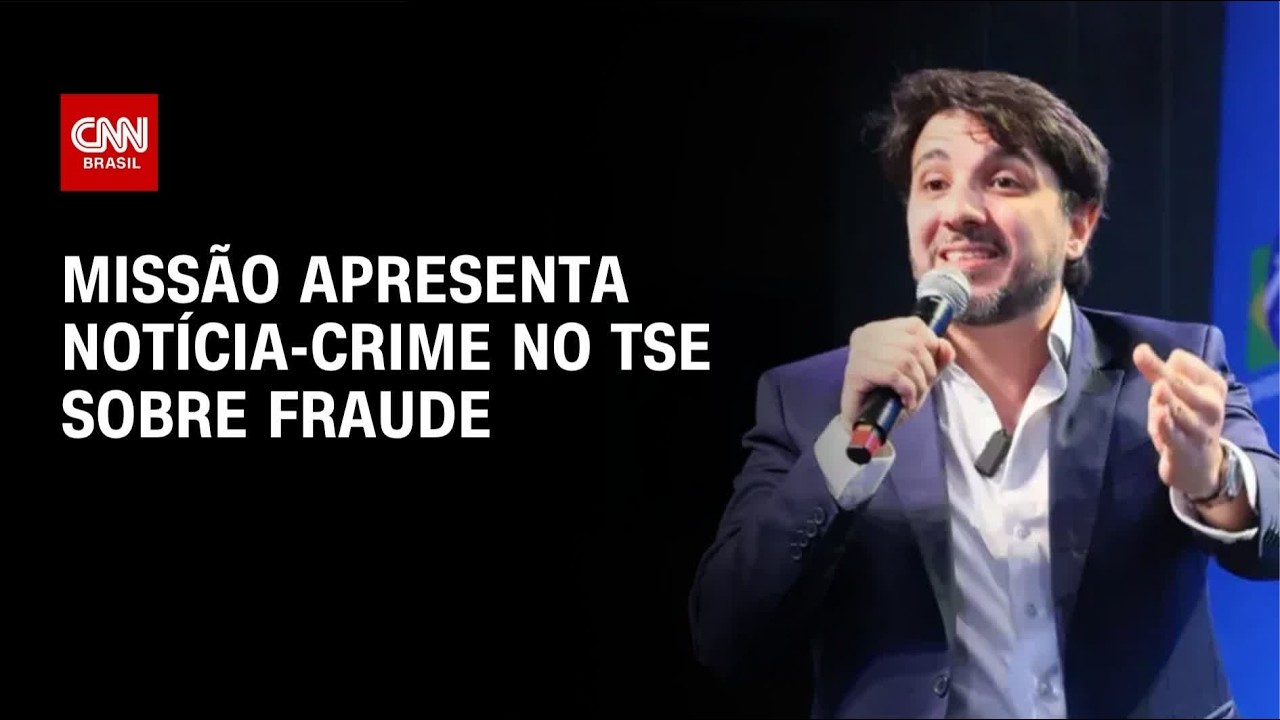 Missão apresenta notícia-crime ao TSE sobre filiação de Flávio | LIVE CNN