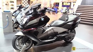 2015 BMW C650 GT Edition Maxi Scooter - Walkaround - 2014 EICMA Milan Motorcycle Exhibition