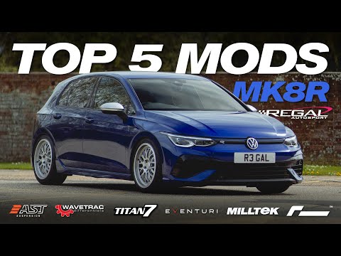 THE BEST MODS FOR YOUR MK8 GOLF R! [RACINGLINE, MILLTEK, EVENTURI, AST, WAVETRAC, TITAN 7]