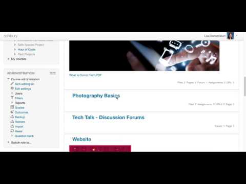 Download Moodle Course Files