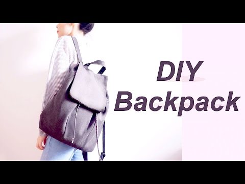 DIY Backpack // リュックサック / バックパックの作り方 / 手作教學 / Costura / Sewing Tutorialㅣmadebyaya