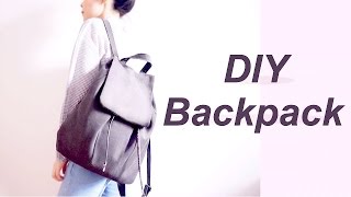 DIY Backpack // リュックサック / バックパックの作り方 / 手作教學 / Costura / Sewing Tutorialㅣmadebyaya