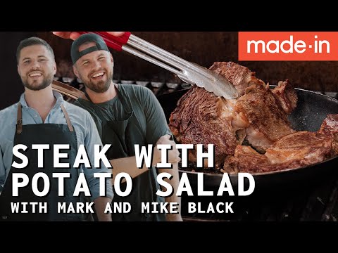 Quick and Easy Steak with Potato Salad with Mike and Mark Black | Made In Cookware