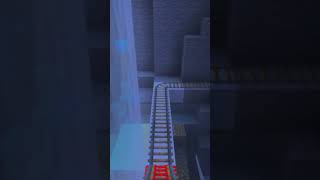 トロッコ脱線したが　なんとかセーフだった件　マインクラフト　#トロッコ　#マインクラフト　#のばまん  #minecraft