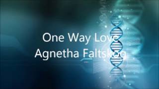 Agnetha Faltskog - One Way Love - Promotional Euro Remix (HQ Remaster)