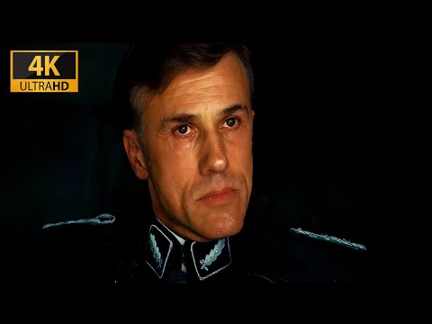 Bastardos Sin Gloria (2009) Hans Landa interrogatorio (Sub Esp) 4K