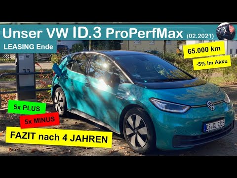 Four (4) years of VW ID.3 Pro Performance Max - MY CONCLUSION - 5xPLUS/5xMINUS - Battery degradat...