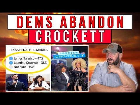 CROCKETT IS TOAST... Drag Queens, Corporate Money & She's Losing... Dems Have Abandoned Jasmine Thumbnail