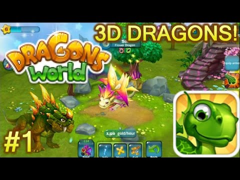 DRAGON MANIA IN 3D + Helicopter Dragon!? - Dragons World #1