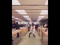 Uncle Azeez Dancing At The Apple Store