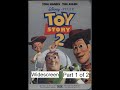 Opening To Toy Story 2 2001 DVD Widescreen 1 2