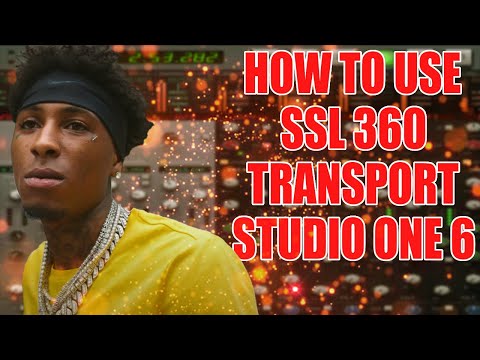How To Use SSL 360 transport In Studio One 6.2.1 @solidstatelogic