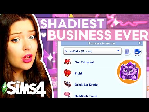 I Tried Running the SHADIEST Business Possible in The Sims 4 Businesses & Hobbies