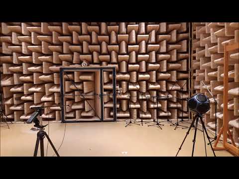 Nachhallzeit Freifeldraum - Sprache und Impuls