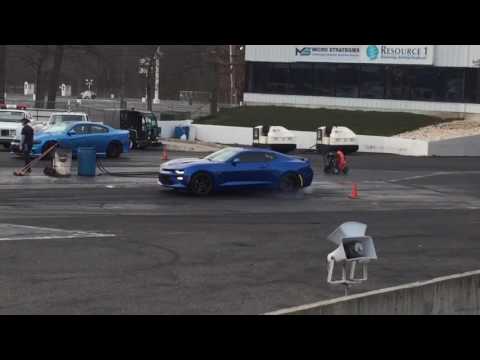2016 Camaro ss eforce supercharger 1/4 against hellcat