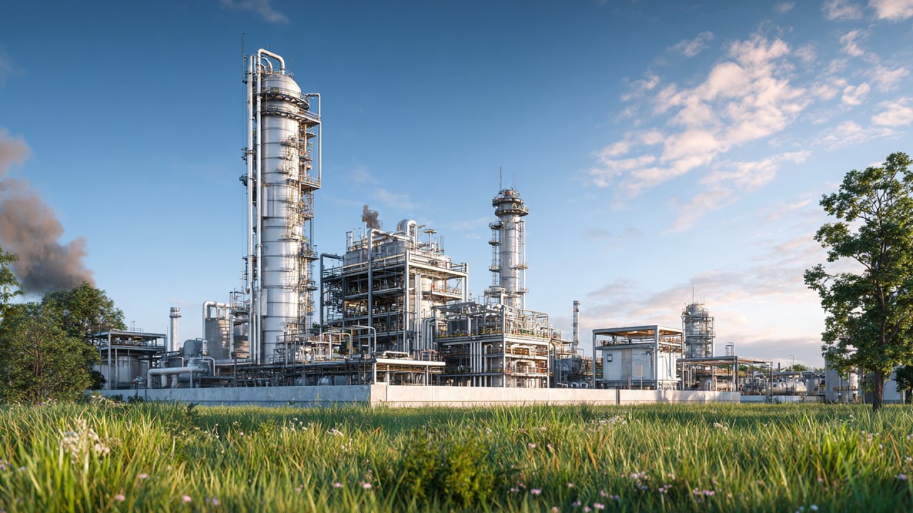 Petrochemical Plant | LNG Refinery Walkthrough | Cryogel Insulation | Industrial 3D Visualization