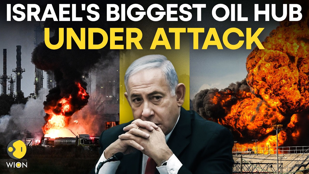 Iran Strikes Israel: Tehran Hits Israel’s Oil Hub, Explosions Shake Haifa Oil Refinery | Originals