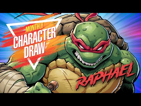 Monthly Character Draw - Raphael - Time-lapse