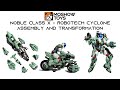 Moshow Robotech Cyclone Assembly And Transformation To Armor