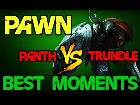 EDG Pawn as Pantheon vs Trundle | BEST MOMENTS