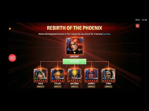 Acquiring Jean grey and ranking up🔥