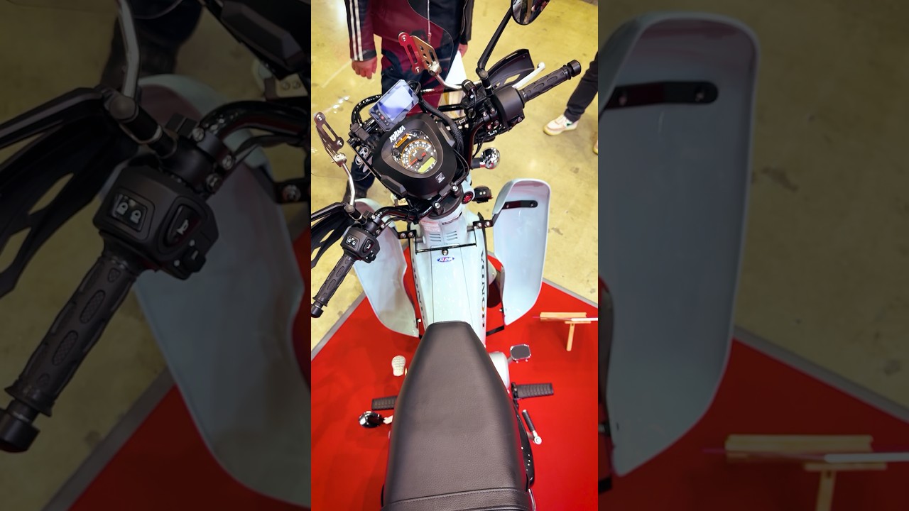 クロスカブにレトロなレッグシールドを！【東京モーターサイクルショー2026】KIJIMA in MOTORCYCLE SHOW 2026 JAPAN #バイク #クロスカブ  #モトブログ