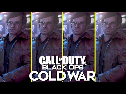 Call of Duty Black Ops Cold War X1S vs X1X vs XSS vs XSX 4K Graphics Comparison