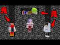 Minecraft 基岩中的鬼抓人！破壞基岩後想辦法抓住逃跑者vs活下去逃到最後【方塊boy】