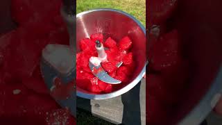Download lagu How to make watermelon juice #shorts mp3