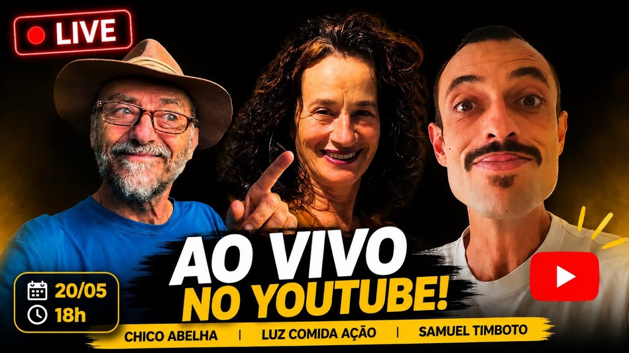 SUPER LIVE COM LUZ, CHICO ABELHA E SAMUEL TIMBOTO