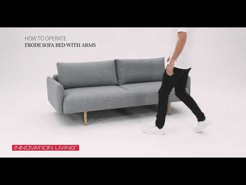 Frode Sofa Bed With Arms - How To Operate