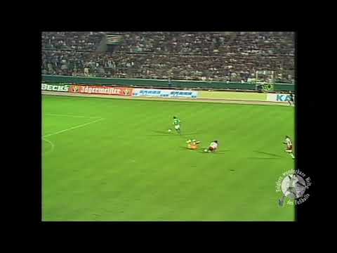 1987 Werder Bremen - VfB Stuttgart SUPERTOR !