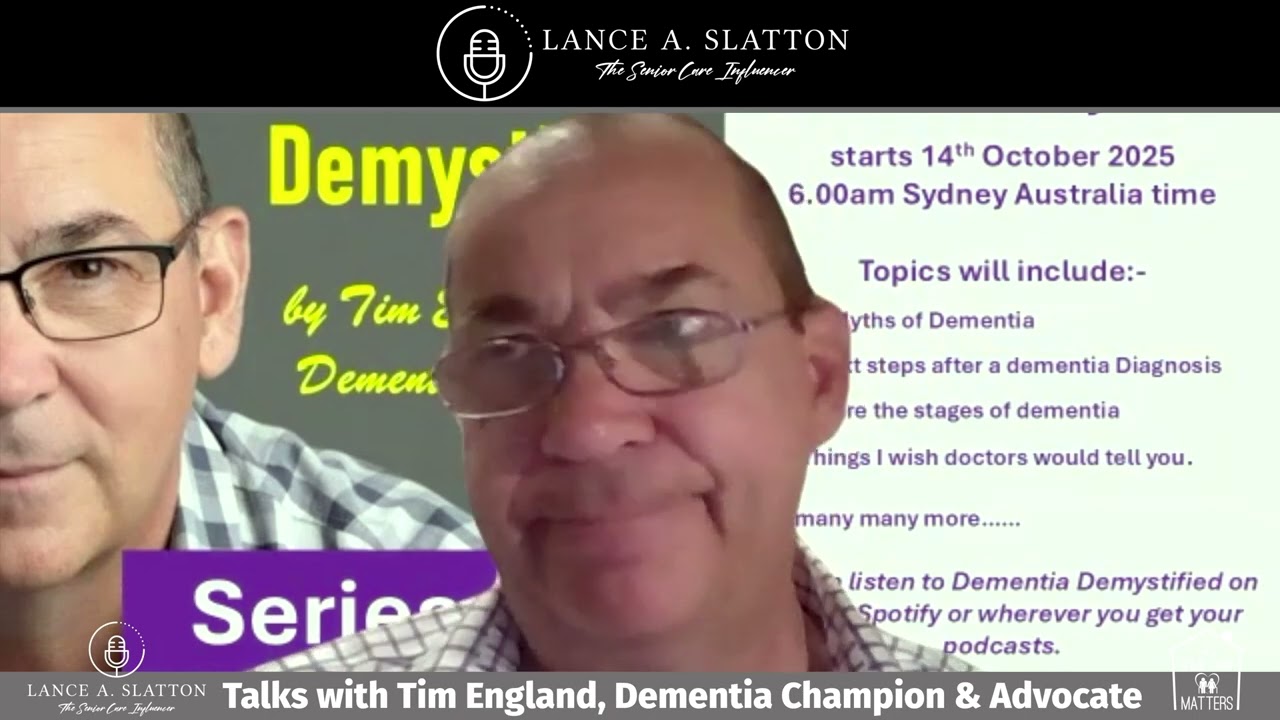 Lance A. Slatton Discusses Dementia Demystified with Tim England