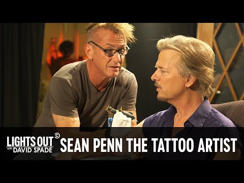 Sean Penn Gives David Spade a Tattoo - Lights Out with David Spade (Sept 18, 2020)
