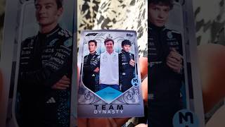 Pulled a Topps F1 Team Dynasty Card! 🏎️🔥 #F1Shorts #f1 #mercedesf1