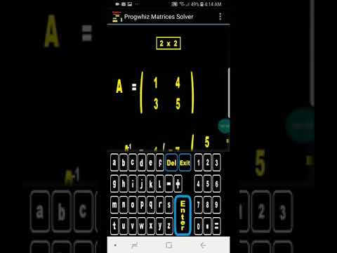 Matrices Solver