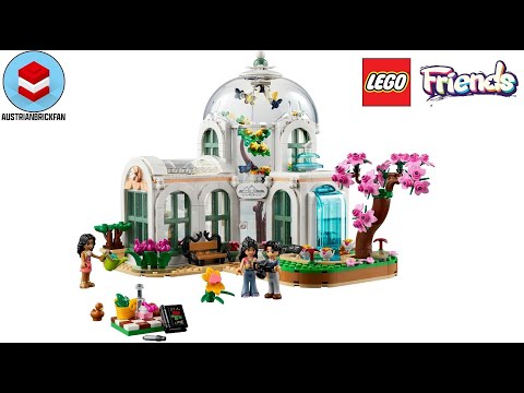 Vidéo LEGO Friends 41757 : Le jardin botanique