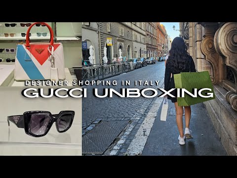 GUCCI BAG UNBOXING EM ROMA // GUCCI HAUL 2023
