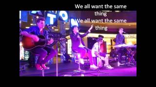 We all want the same thing ~ Rixton ~Lyrics ♫ GirlyLyrics4Girlz  ♫