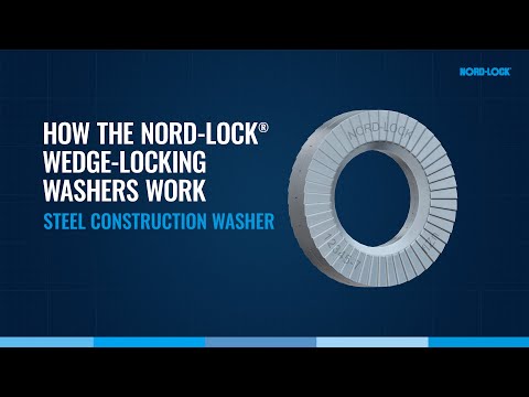How the Nord-Lock Wedge-Locking Washers Work - Steel Construction Washer