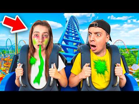 Wer als letztes ACHTERBAHN verlässt gewinnt 10.000€! 🤢 (geht schief)