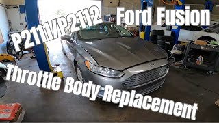 Ford Fusion Throttle Body Replacement