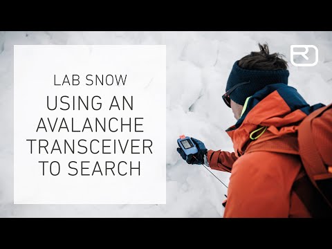 Searching for burial victims using an avalanche transceiver – tutorial (14/17) (English) | LAB SNOW thumbnail