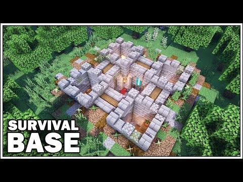 TheMythicalSausage - Minecraft: How to Build an Underground Castle Base [Starter Survival Base Tutorial]